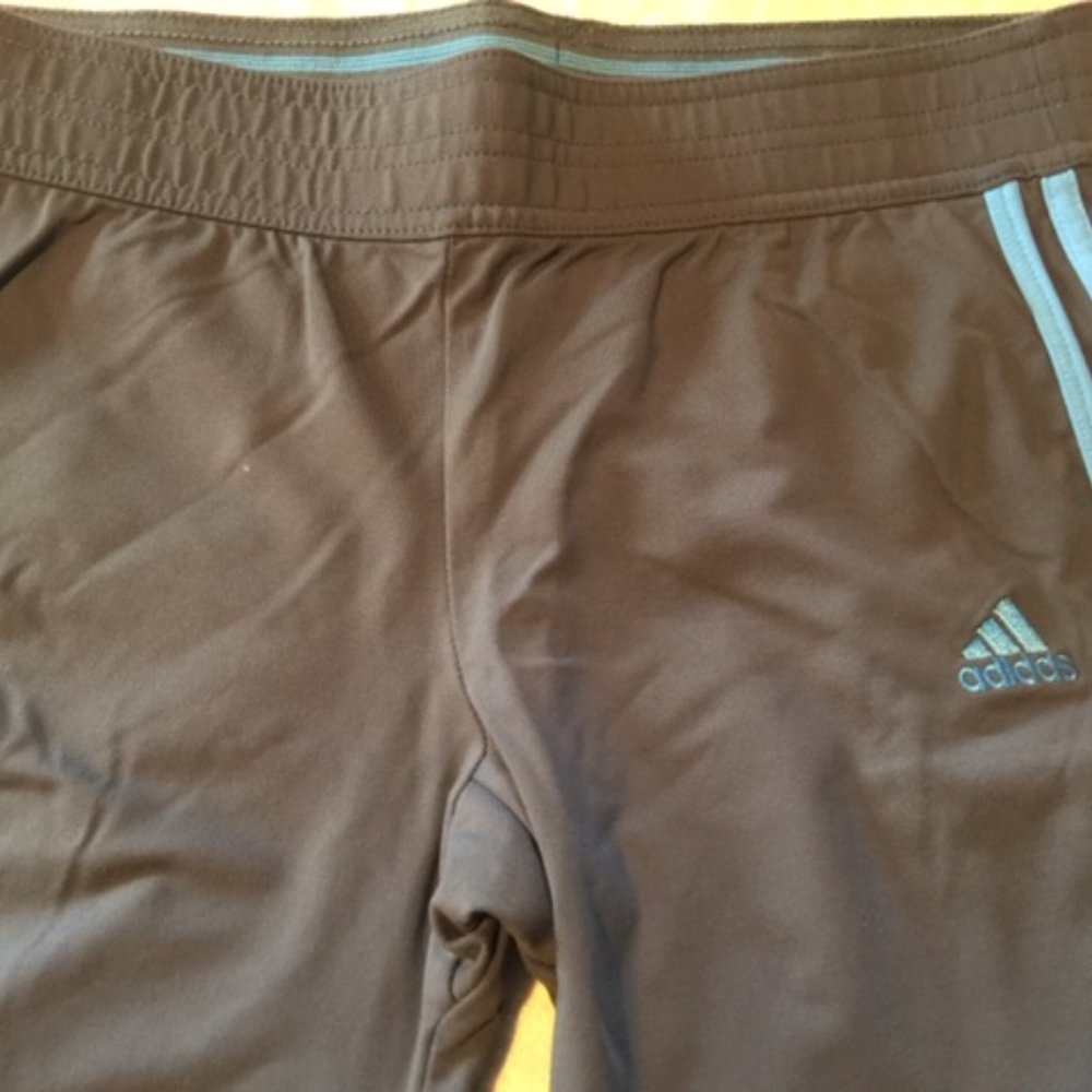 Adidas Women's Athletic Capri Stretch Elastic Waist Size M - Picture 4 of 5